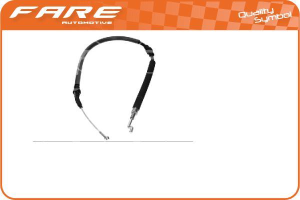 FARE-CO 17637 - Жило, ръчна спирачка vvparts.bg