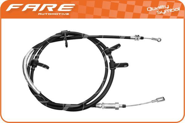 FARE-CO 17866 - Жило, ръчна спирачка vvparts.bg