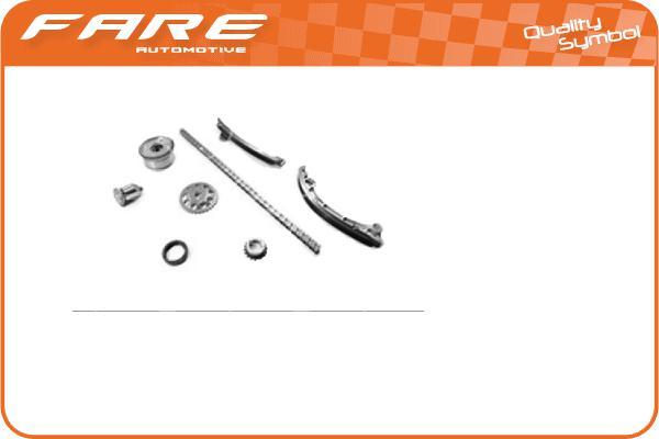 FARE-CO 34939 - Комплект ангренажна верига vvparts.bg