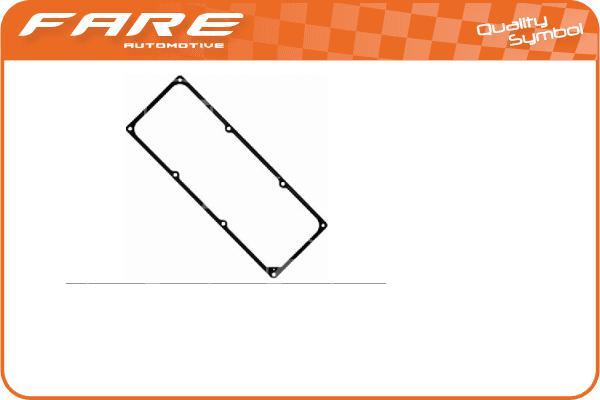 FARE-CO 35878 - Гарнитура, капак на цилиндрова глава vvparts.bg