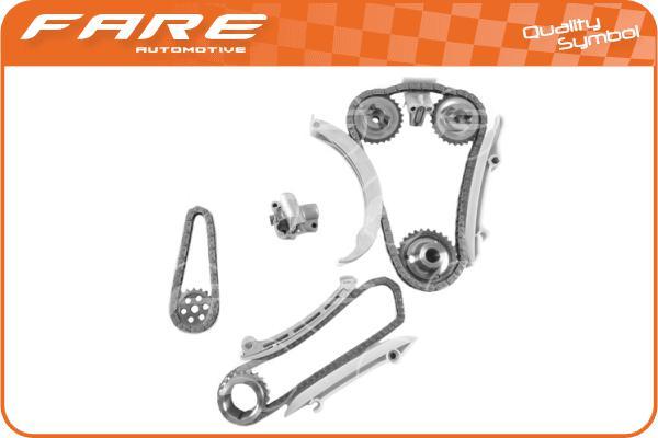 FARE-CO 32174 - Комплект ангренажна верига vvparts.bg