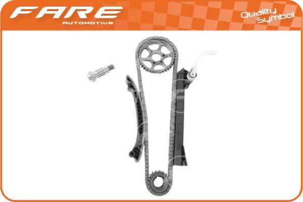 FARE-CO 32176 - Комплект ангренажна верига vvparts.bg