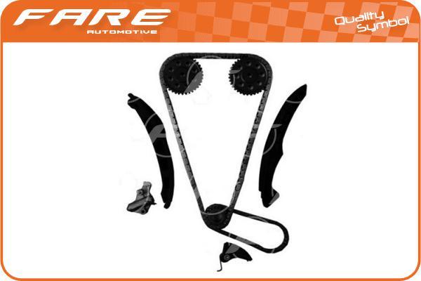 FARE-CO 32178 - Комплект ангренажна верига vvparts.bg