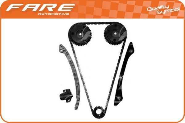 FARE-CO 29005 - Комплект ангренажна верига vvparts.bg