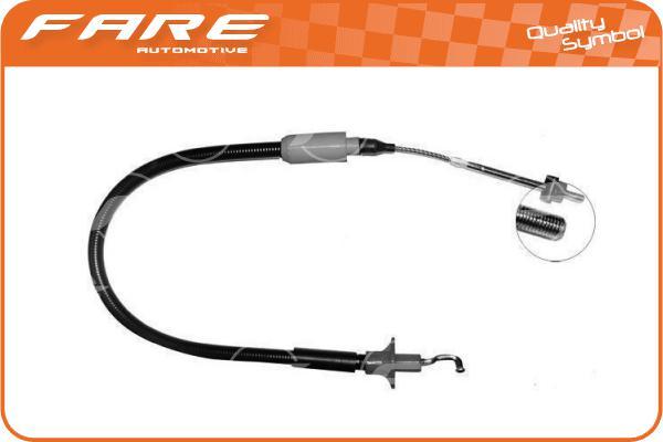 FARE-CO 24693 - Въжен механизъм, задействане на съединителя vvparts.bg