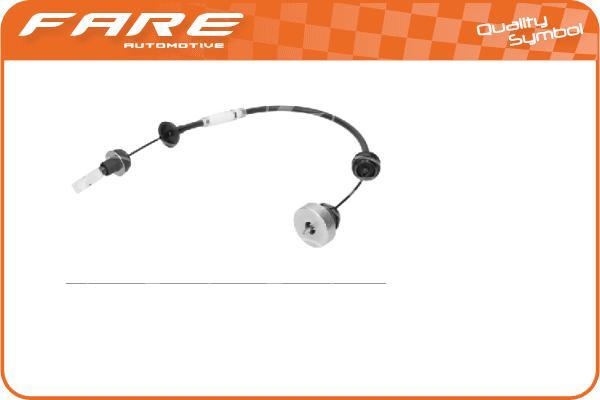 FARE-CO 24385 - Въжен механизъм, задействане на съединителя vvparts.bg