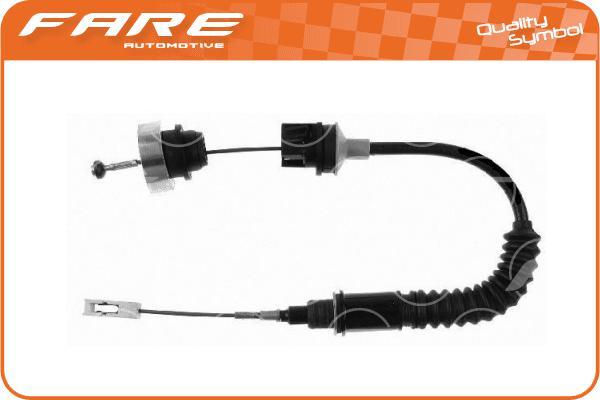 FARE-CO 24380 - Въжен механизъм, задействане на съединителя vvparts.bg