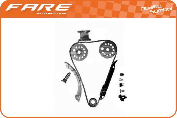 FARE-CO 28980 - Комплект ангренажна верига vvparts.bg