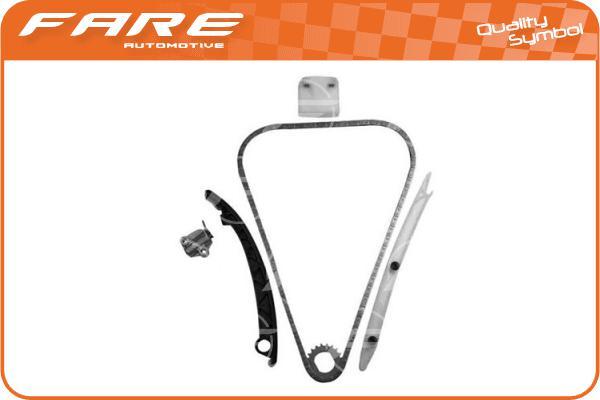 FARE-CO 28981 - Комплект ангренажна верига vvparts.bg