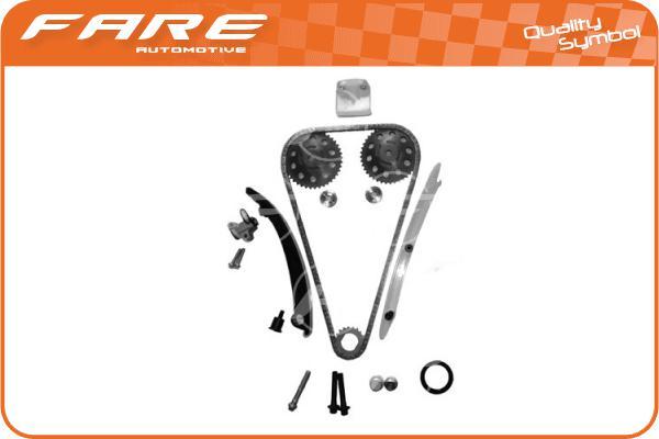 FARE-CO 28982 - Комплект ангренажна верига vvparts.bg