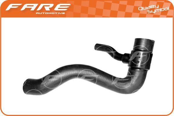 FARE-CO 23338 - Маркуч на радиатора vvparts.bg