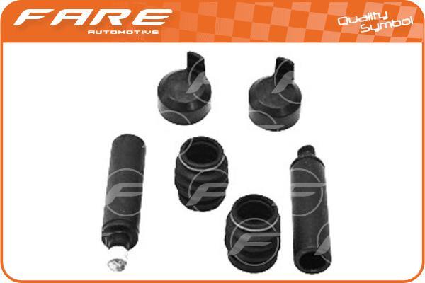 FARE-CO 27855 - Комплект водещи втулки, спирачен апарат vvparts.bg