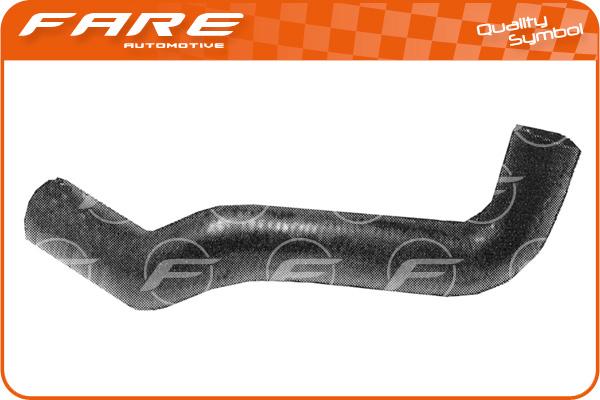 FARE-CO 7528 - Маркуч на радиатора vvparts.bg