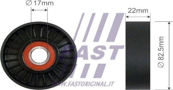 Fast FT44573 - Паразитна / водеща ролка, пистов ремък vvparts.bg