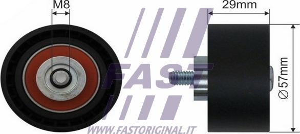 Fast FT44017 - Паразитна / водеща ролка, зъбен ремък vvparts.bg