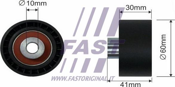 Fast FT44087 - Обтяжна ролка, ангренаж vvparts.bg