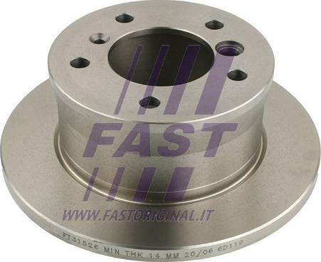 Fast FT31526 - Спирачен диск vvparts.bg