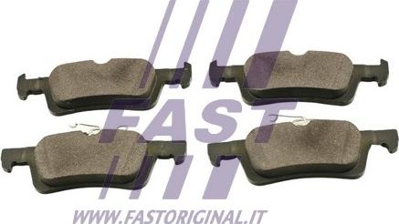 Fast FT29562 - Комплект спирачно феродо, дискови спирачки vvparts.bg