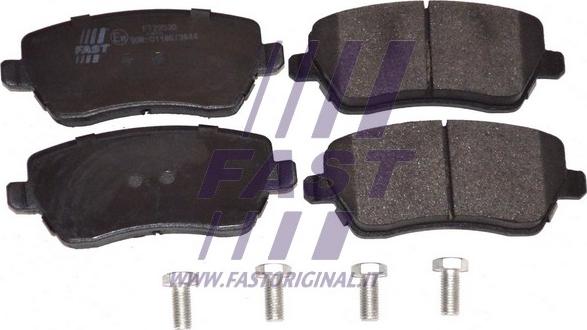 Fast FT29530 - Комплект спирачно феродо, дискови спирачки vvparts.bg