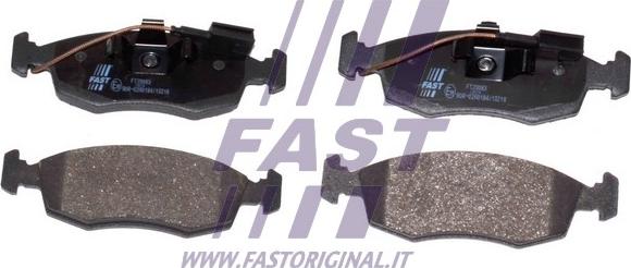 Fast FT29083 - Комплект спирачно феродо, дискови спирачки vvparts.bg