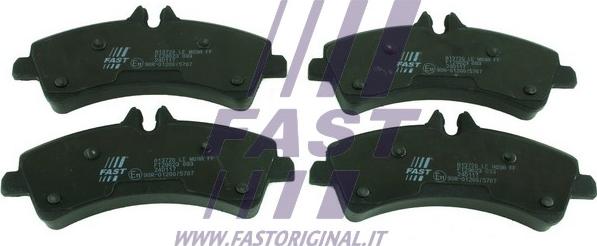 Fast FT29023 - Комплект спирачно феродо, дискови спирачки vvparts.bg