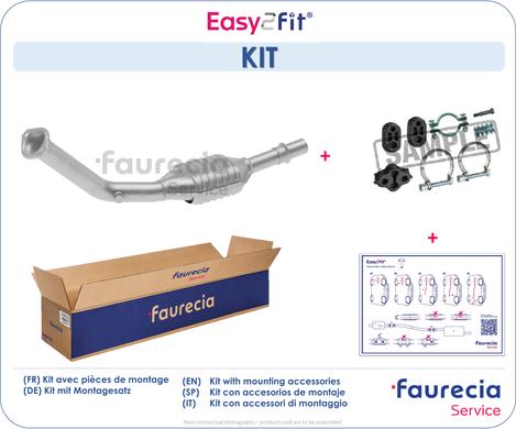 Faurecia FS45494K - Катализатор vvparts.bg