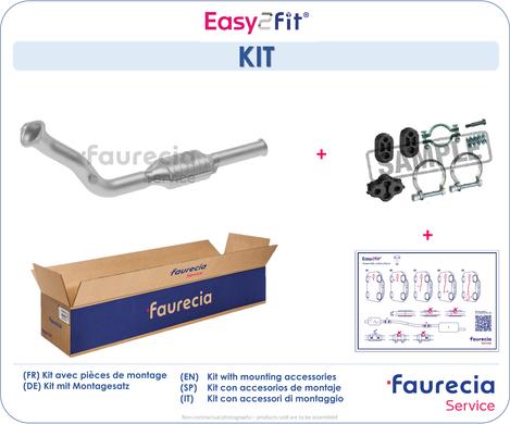 Faurecia FS45698K - Катализатор vvparts.bg