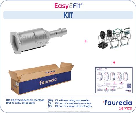 Faurecia FS45676S - Филтър за сажди / твърди частици, изпускателна система vvparts.bg