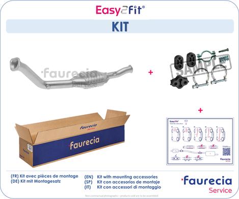 Faurecia FS45707K - Катализатор vvparts.bg