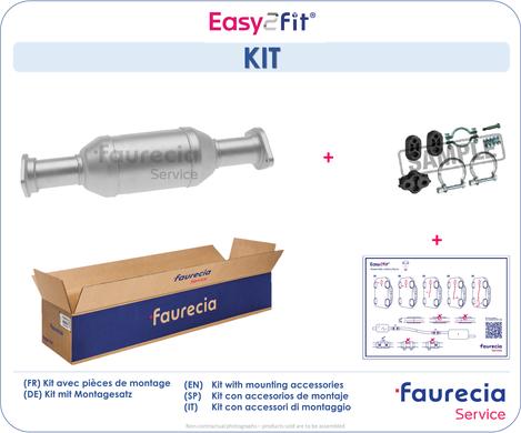 Faurecia FS40443K - Катализатор vvparts.bg