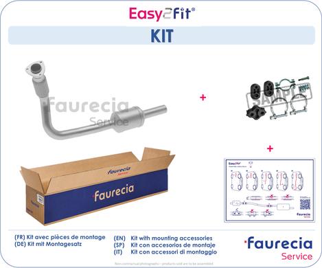 Faurecia FS40517K - Катализатор vvparts.bg