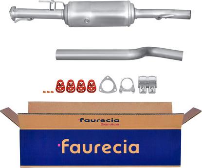 Faurecia FS40134S - Филтър за сажди / твърди частици, изпускателна система vvparts.bg