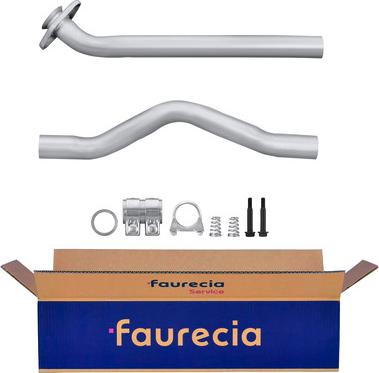 Faurecia FS40129 - Изпускателна тръба vvparts.bg