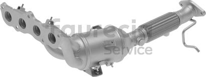 Faurecia FS47305K - Коляно, катализатор vvparts.bg