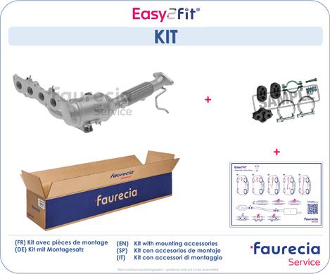 Faurecia FS47305K - Коляно, катализатор vvparts.bg