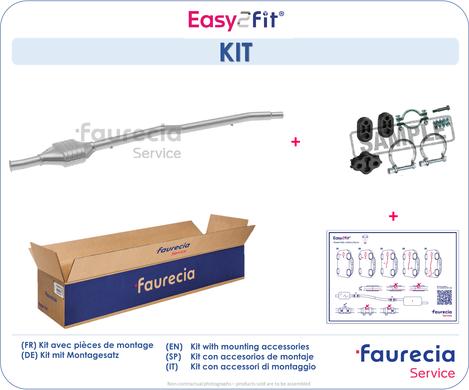 Faurecia FS55502K - Катализатор vvparts.bg