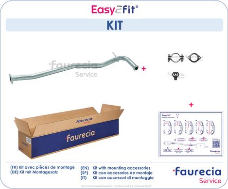 Faurecia FS55196 - Изпускателна тръба vvparts.bg