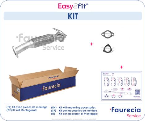 Faurecia FS55186 - Изпускателна тръба vvparts.bg