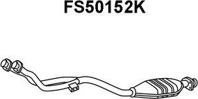 Faurecia FS50152K - Катализатор vvparts.bg