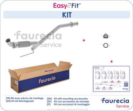 Faurecia FS50308 - Изпускателна тръба vvparts.bg