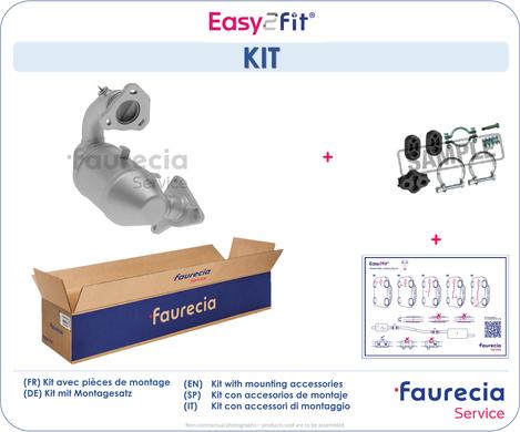 Faurecia FS53039K - Катализатор vvparts.bg