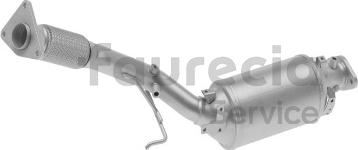 Faurecia FS53036F - Филтър за сажди / твърди частици, изпускателна система vvparts.bg