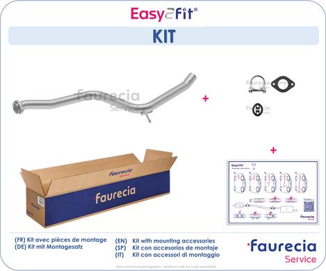 Faurecia FS01179 - Изпускателна тръба vvparts.bg