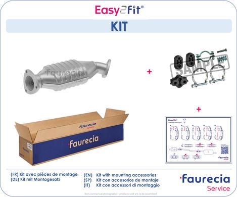 Faurecia FS03165K - Катализатор vvparts.bg