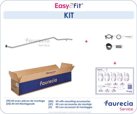 Faurecia FS15059 - Изпускателна тръба vvparts.bg