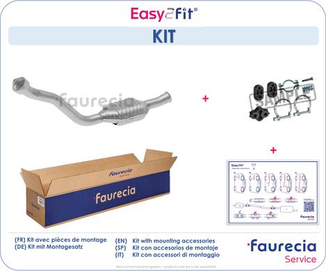 Faurecia FS15159K - Катализатор vvparts.bg