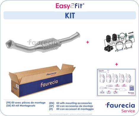 Faurecia FS15180K - Катализатор vvparts.bg