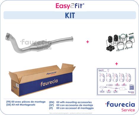 Faurecia FS15255K - Катализатор vvparts.bg