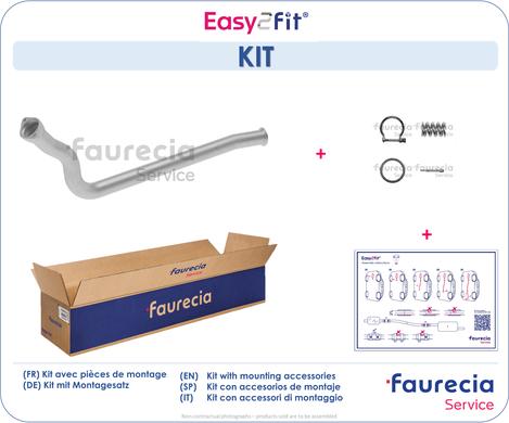 Faurecia FS15229 - Изпускателна тръба vvparts.bg