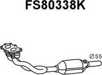 Faurecia FS80338K - Катализатор vvparts.bg